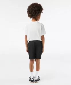 Short Garçon Sport En Taffetas Diamante | Lacoste Discount