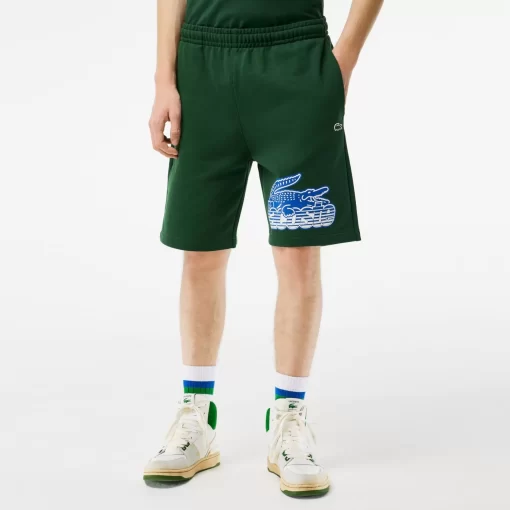 Short Homme En Molleton De Coton | Lacoste Clearance