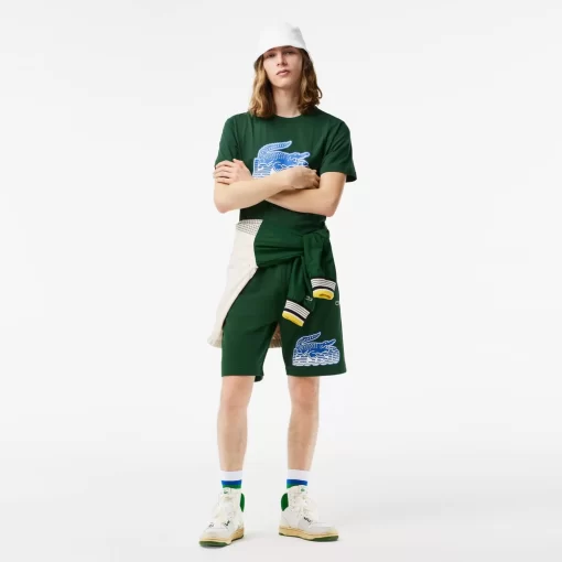 Short Homme En Molleton De Coton | Lacoste Clearance