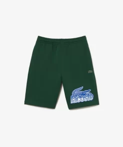 Short Homme En Molleton De Coton | Lacoste Clearance