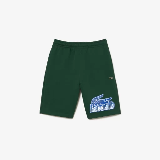 Short Homme En Molleton De Coton | Lacoste Clearance