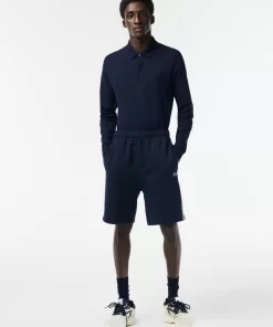 Short Jogger Homme En Molleton De Coton | Lacoste Online