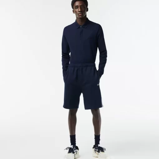 Short Jogger Homme En Molleton De Coton | Lacoste Online