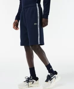 Short Jogger Homme En Molleton De Coton | Lacoste Online