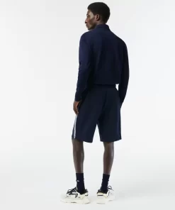 Short Jogger Homme En Molleton De Coton | Lacoste Online