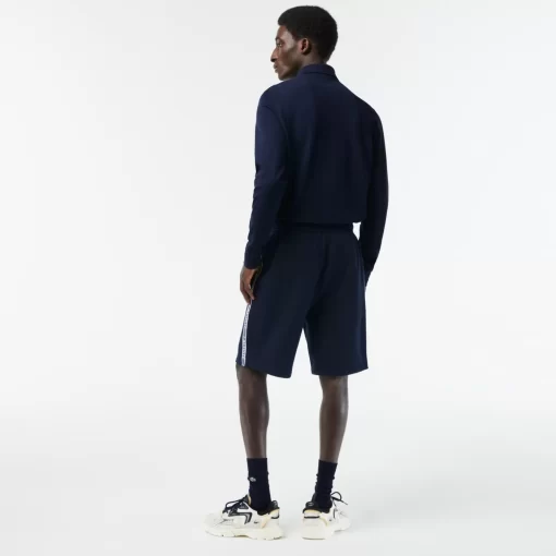 Short Jogger Homme En Molleton De Coton | Lacoste Online