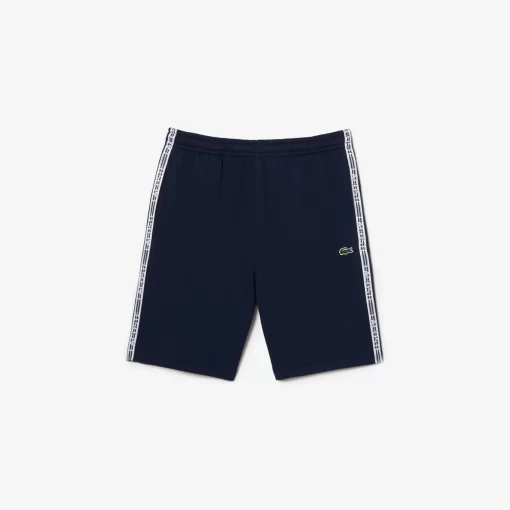 Short Jogger Homme En Molleton De Coton | Lacoste Online