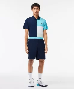 Short Tennis En Tissu Extensible Et Recycle | Lacoste Flash Sale