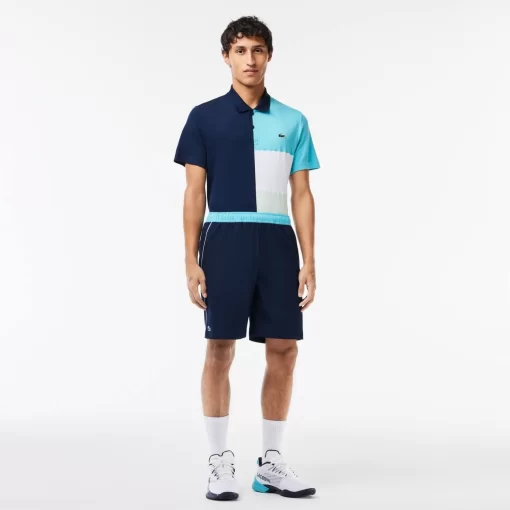 Short Tennis En Tissu Extensible Et Recycle | Lacoste Flash Sale