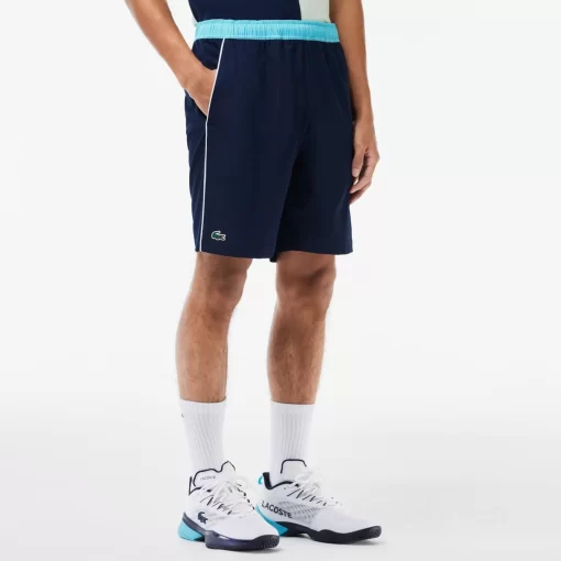 Short Tennis En Tissu Extensible Et Recycle | Lacoste Flash Sale