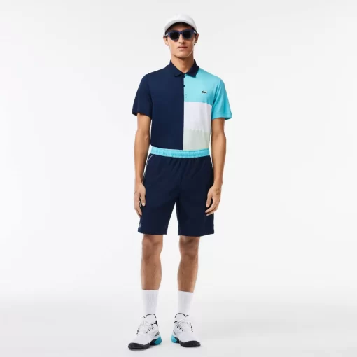 Short Tennis En Tissu Extensible Et Recycle | Lacoste Flash Sale