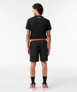 Short Tennis En Tissu Extensible Et Recycle | Lacoste Cheap