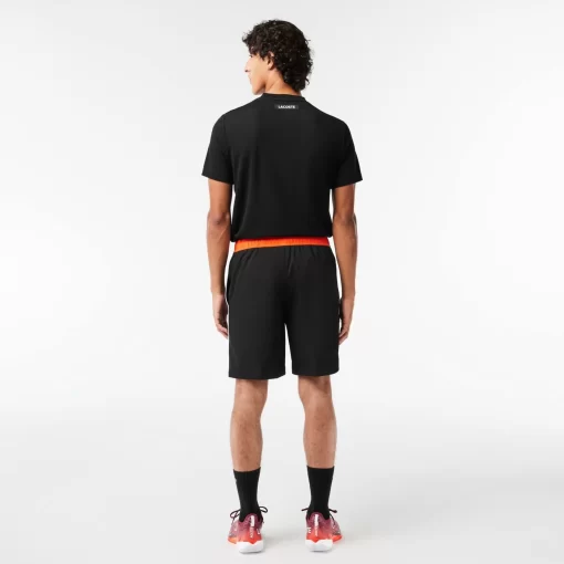 Short Tennis En Tissu Extensible Et Recycle | Lacoste Cheap