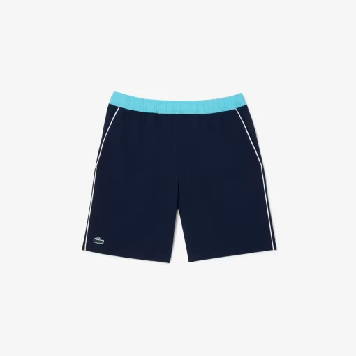 Short Tennis En Tissu Extensible Et Recycle | Lacoste Flash Sale