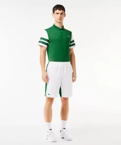 Short Tennis Sportsuit A Bandes Siglees | Lacoste Sale