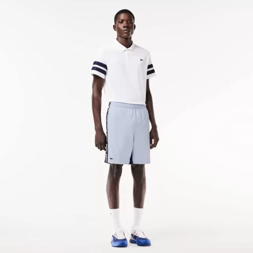 Short Tennis Sportsuit A Bandes Siglees | Lacoste Shop