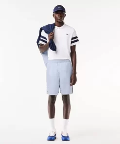 Short Tennis Sportsuit A Bandes Siglees | Lacoste Shop