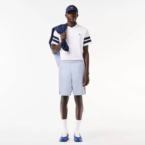 Short Tennis Sportsuit A Bandes Siglees | Lacoste Shop