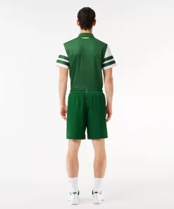 Short Tennis Sportsuit A Bandes Siglees | Lacoste Sale