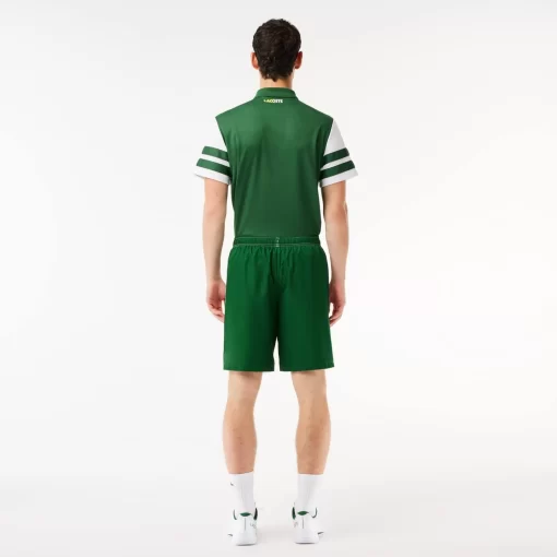 Short Tennis Sportsuit A Bandes Siglees | Lacoste Sale