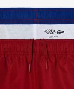 Short Tennis Sportsuit A Bandes Siglees | Lacoste Cheap