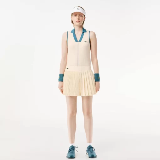 Short Tennis Ultra-Dry Stretch Avec Shorty Integre | Lacoste Cheap