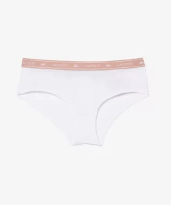 Shorty Avec Ceinture Siglee En Coton Stretch | Lacoste Shop