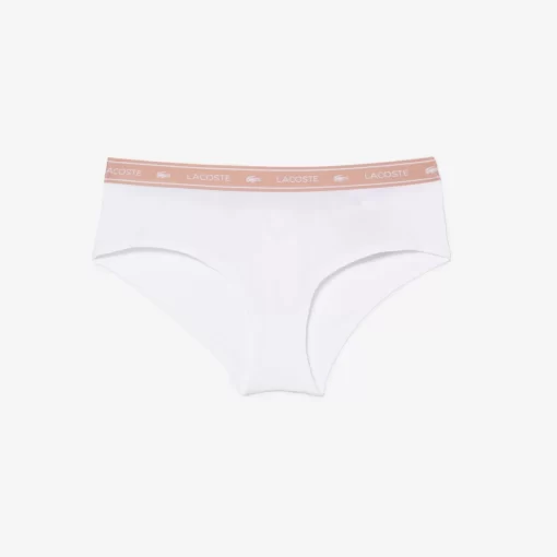 Shorty Avec Ceinture Siglee En Coton Stretch | Lacoste Shop