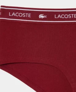 Shorty Avec Ceinture Siglee En Coton Stretch | Lacoste Cheap