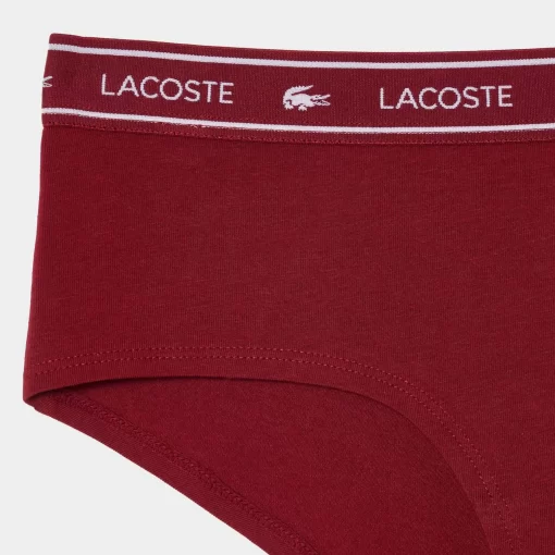 Shorty Avec Ceinture Siglee En Coton Stretch | Lacoste Cheap