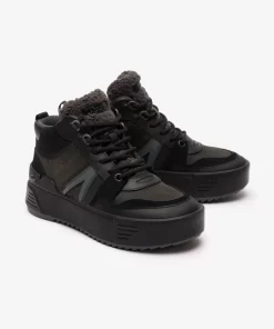 Sneakerboots L002 Winter Mid Femme En Cuir | Lacoste Outlet