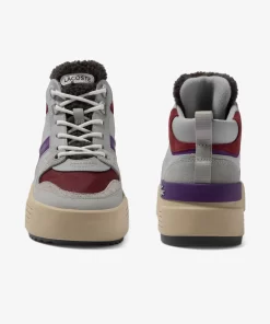 Sneakerboots L002 Winter Mid Femme En Cuir | Lacoste Sale