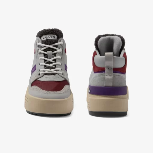 Sneakerboots L002 Winter Mid Femme En Cuir | Lacoste Sale