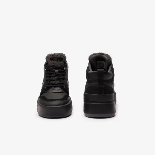 Sneakerboots L002 Winter Mid Femme En Cuir | Lacoste Outlet