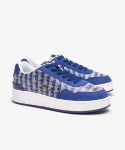 Sneakers Ace Clip Homme En Cuir Avec Monogramme | Lacoste Clearance