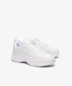 Sneakers Audyssor Zip Og Femme En Cuir | Lacoste Fashion