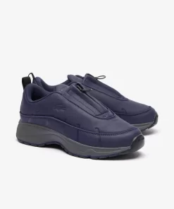 Sneakers Audyssor Zip Og Femme En Cuir | Lacoste Online