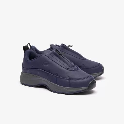 Sneakers Audyssor Zip Og Femme En Cuir | Lacoste Online