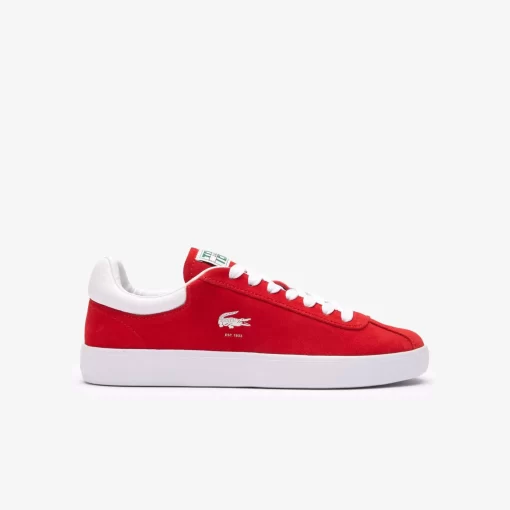 Sneakers Baseshot Femme En Cuir Velours | Lacoste Cheap