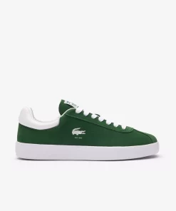 Sneakers Baseshot Femme En Cuir Velours | Lacoste Sale