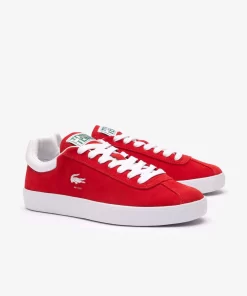 Sneakers Baseshot Femme En Cuir Velours | Lacoste Cheap