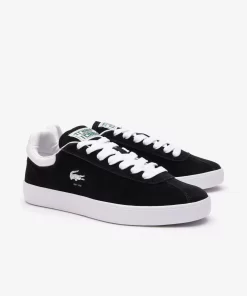 Sneakers Baseshot Femme En Cuir Velours | Lacoste Fashion