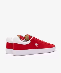 Sneakers Baseshot Femme En Cuir Velours | Lacoste Cheap