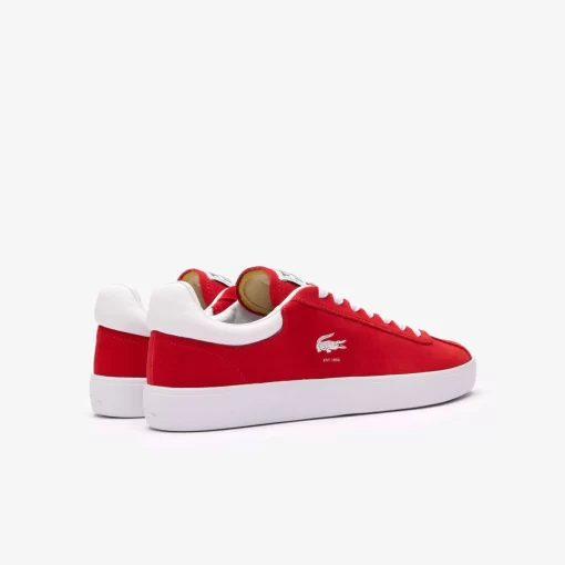 Sneakers Baseshot Femme En Cuir Velours | Lacoste Cheap