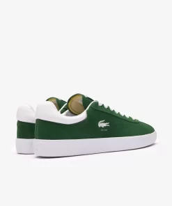 Sneakers Baseshot Femme En Cuir Velours | Lacoste Sale