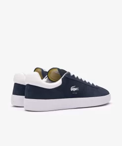 Sneakers Baseshot Femme En Cuir Velours | Lacoste Cheap