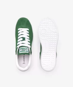 Sneakers Baseshot Femme En Cuir Velours | Lacoste Sale