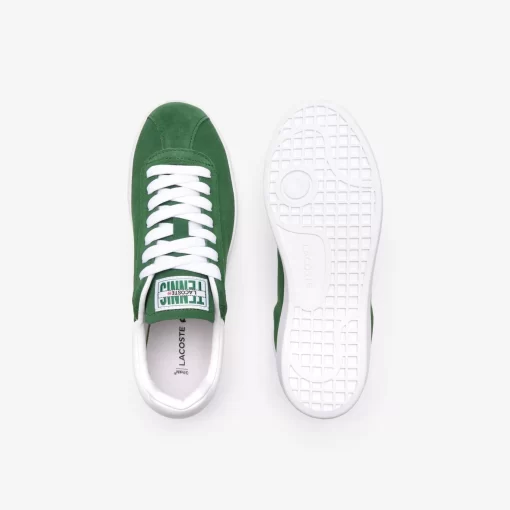 Sneakers Baseshot Femme En Cuir Velours | Lacoste Sale