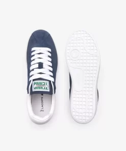 Sneakers Baseshot Femme En Cuir Velours | Lacoste Cheap