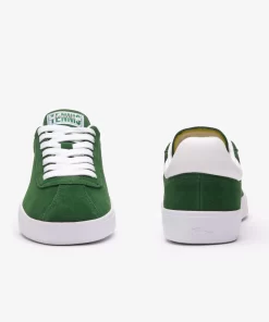 Sneakers Baseshot Femme En Cuir Velours | Lacoste Sale